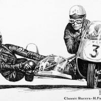 Classic Sidecar Racers - Helmut Fath & Wolfgang Kalauch (U.R.S.)